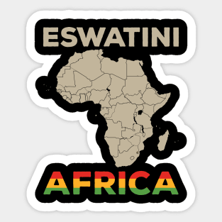Eswatini-Africa Sticker
